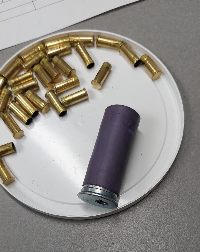 Ram-Shell aluminum hull after 30 discharges