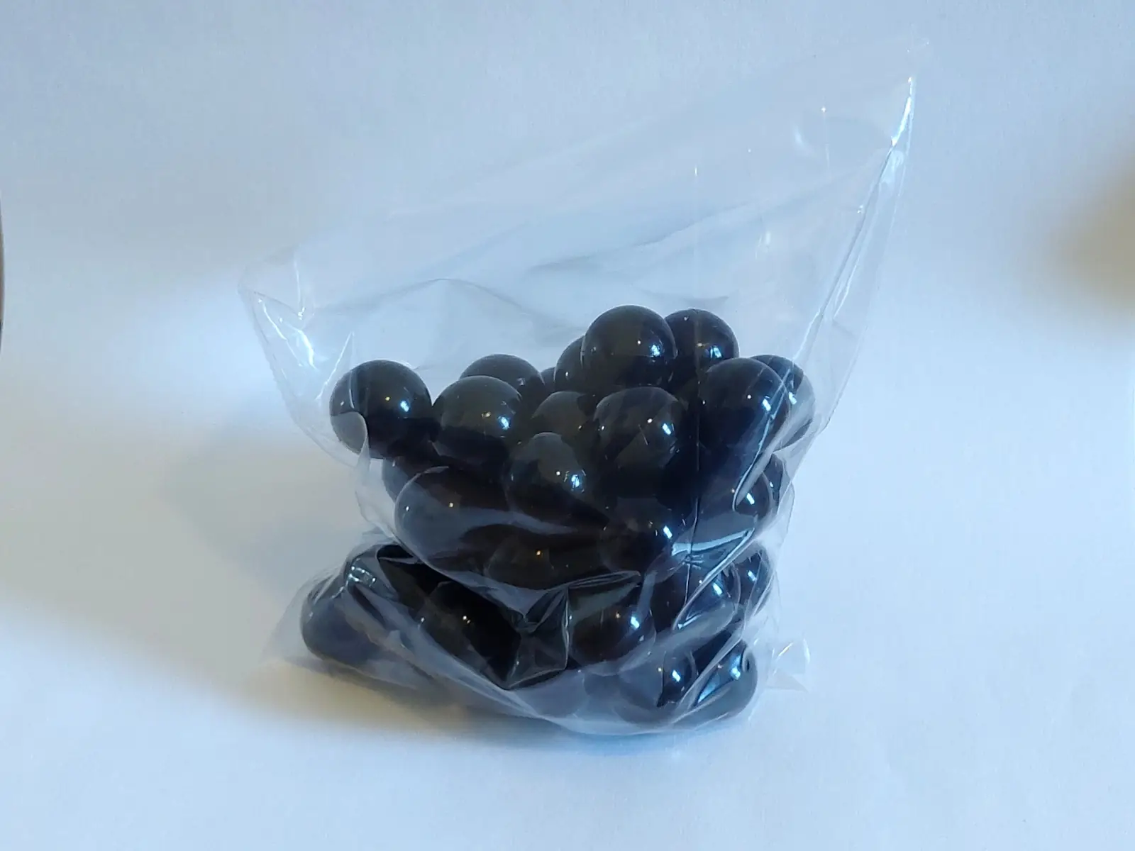 Ball Projectile, .61 Cal, 50 Pack, Black Nylon