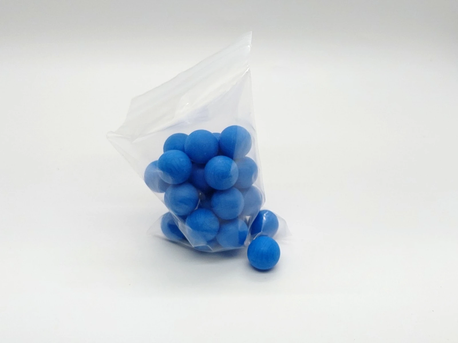 Ball Projectile, .68 Cal, 25 Pack, Blue Rubber