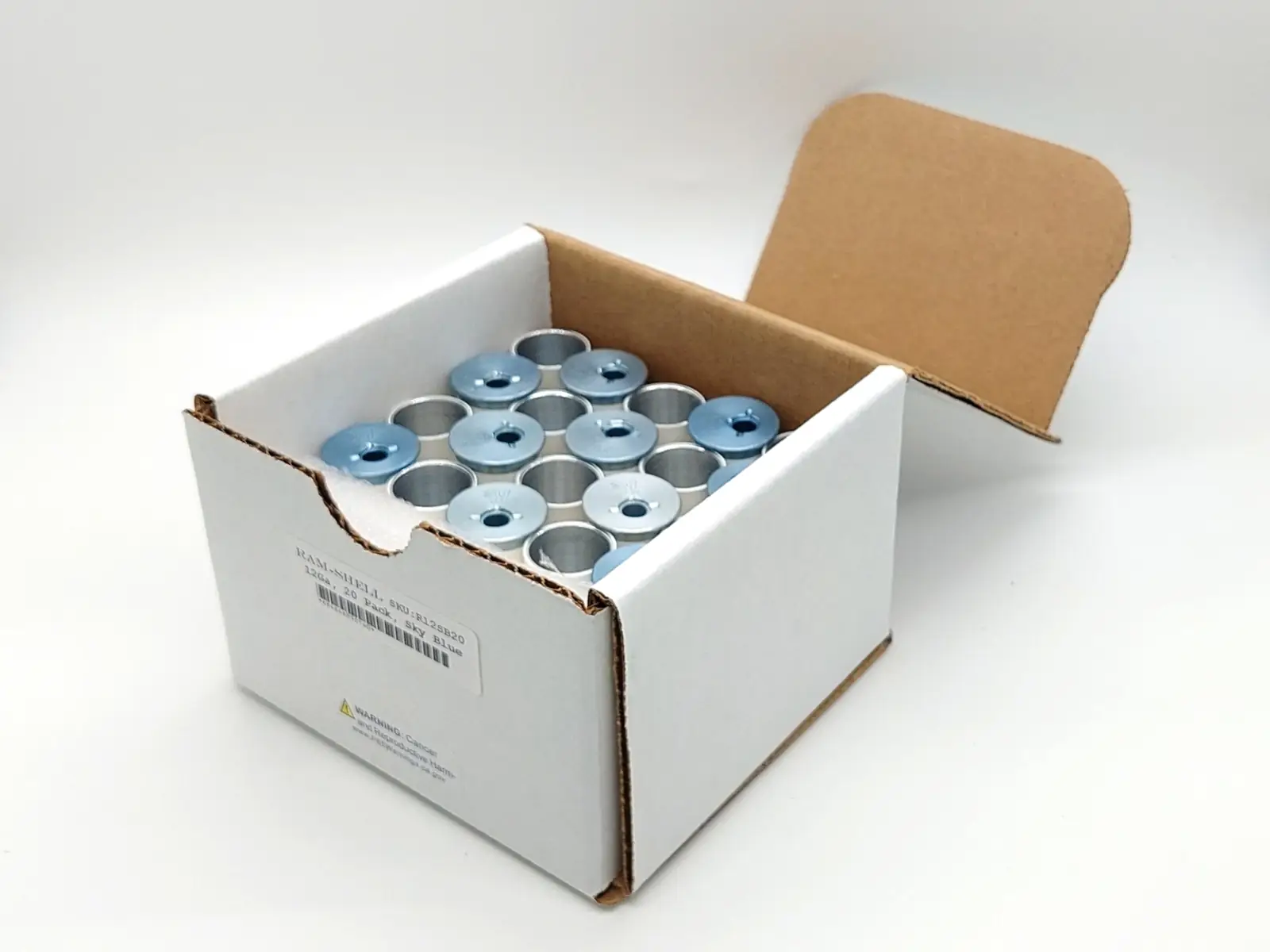 Ram-Shell, 12Ga, 20 Pack, Sky Blue