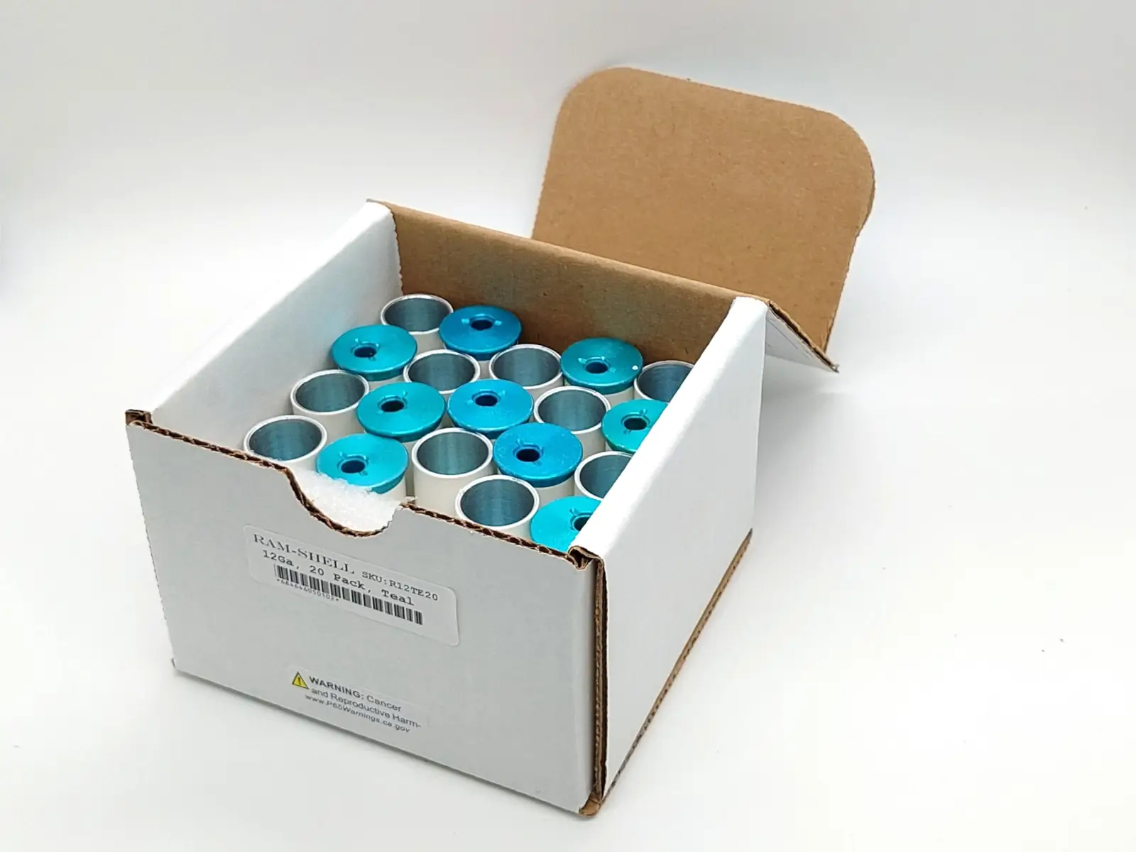 Ram-Shell, 12Ga, 20 Pack, Teal